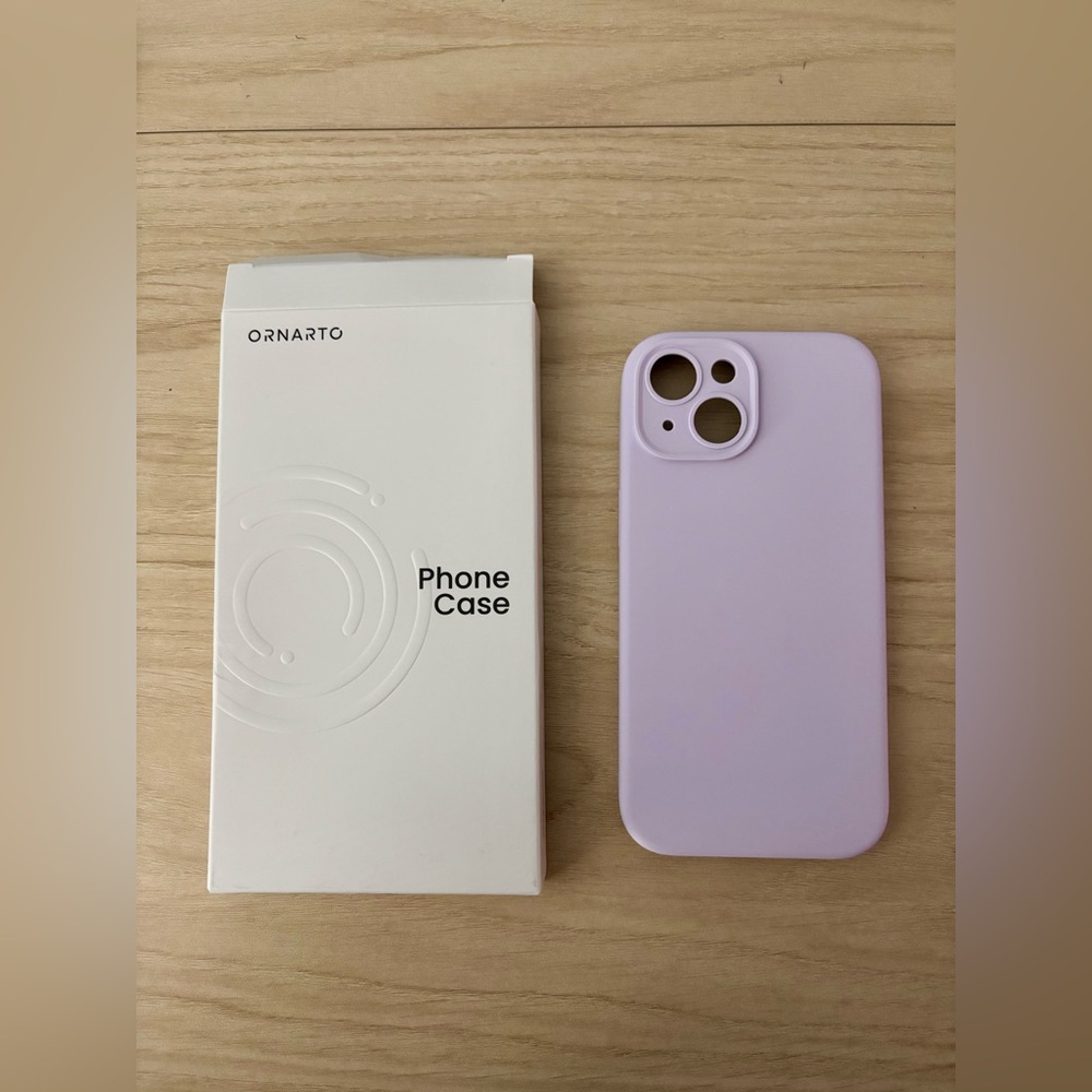 Ornarto liquid silicone iPhone 15 case